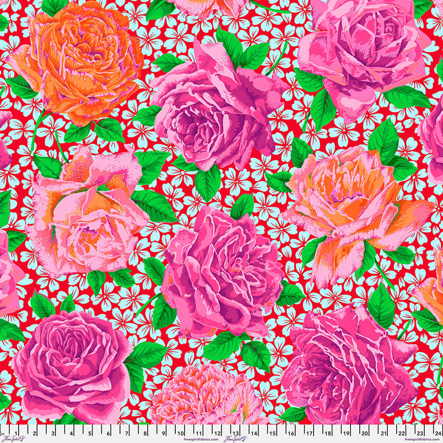 Kaffe Fassett Collective February 2026 Rose Bloom Opera - PWPJ077.OPERA