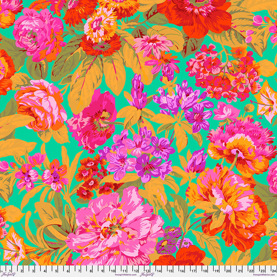 Kaffe Fassett Collective February 2026 Voluptuous Green - PWPJ083.GREEN