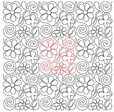 Butterfly Flower Swirls by designs by Deb