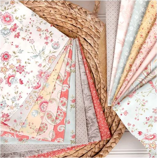 Confetti Stars Quilt Kit Featuring Promenade by 3 Sisters for Moda