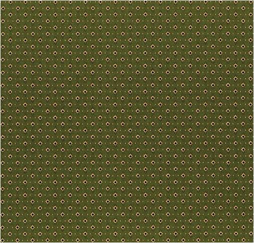Forevermore Ditsy Squares Green 0862-0114 by Pam Buda
