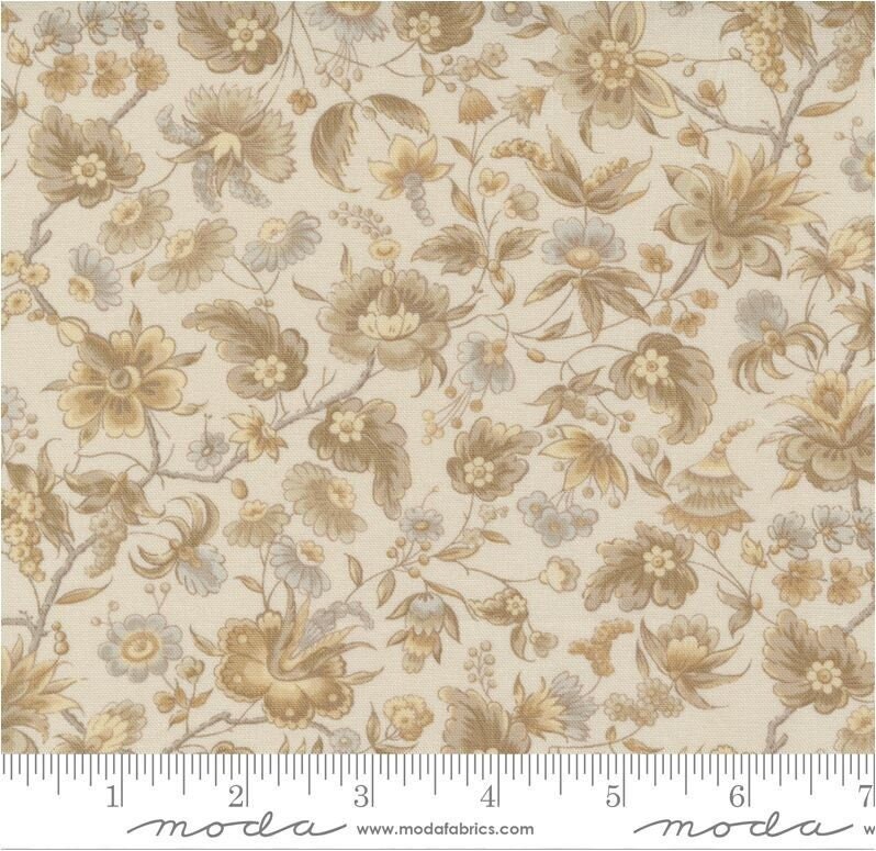 Regency Somerset Blues Hedge Floral Shadow White M 42361 12