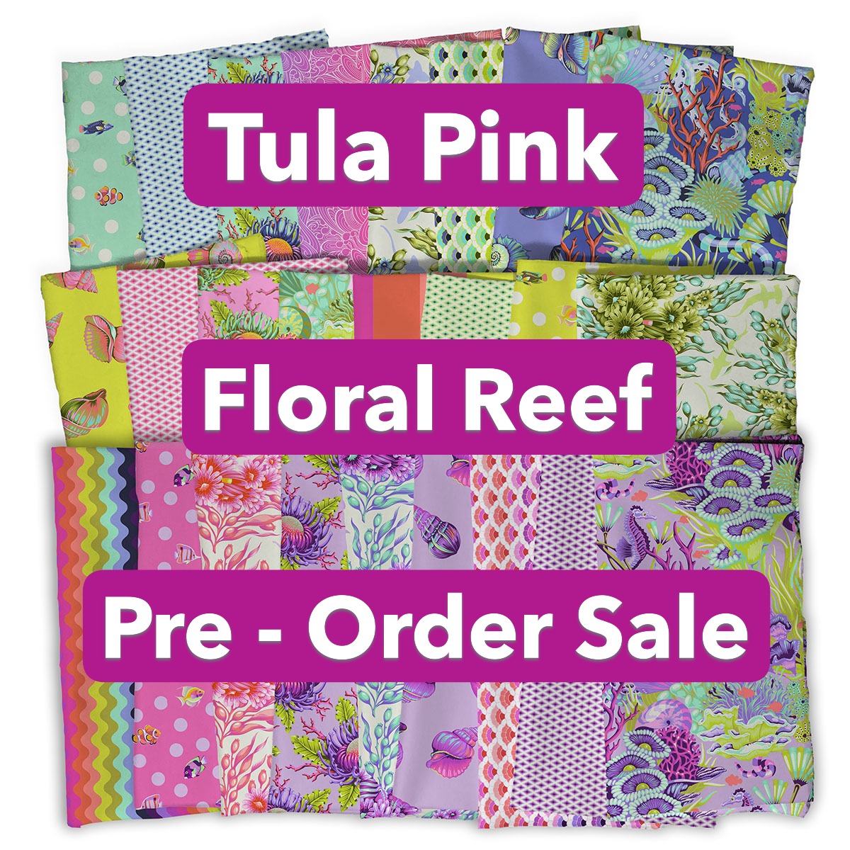 Tula Pink Floral Reef