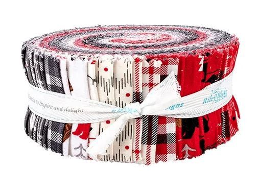 Into the Woods 2.5-Inch Jelly Roll 40 pieces by Lori Whitlock for Riley Blake Designs