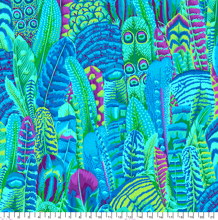 Kaffe Fassett Collective February 2022 - Feathers Green