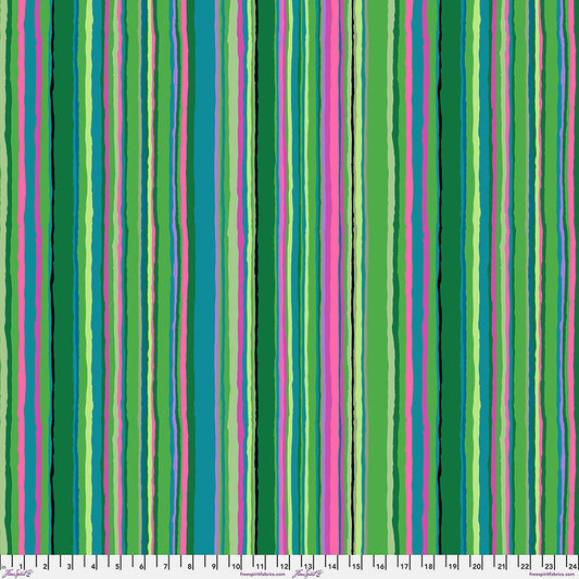 Kaffe Fassett Collective February 2026 Echo Stripe Green -  PWGP209.GREEN