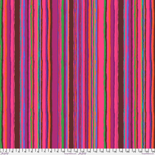 Kaffe Fassett Collective February 2026 Echo Stripe Red -  PWGP209.RED