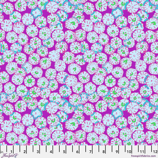 Kaffe Fassett Collective February 2026 Sand Dollar Purple -   PWBM031.PURPLE