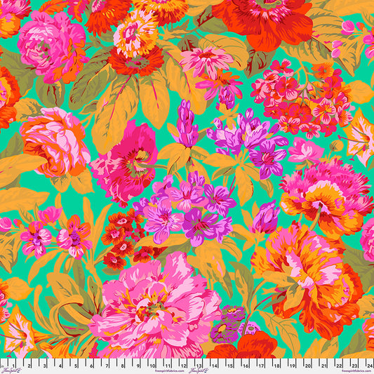 Kaffe Fassett Collective February 2026 Voluptuous Green  - PWPJ083.GREEN