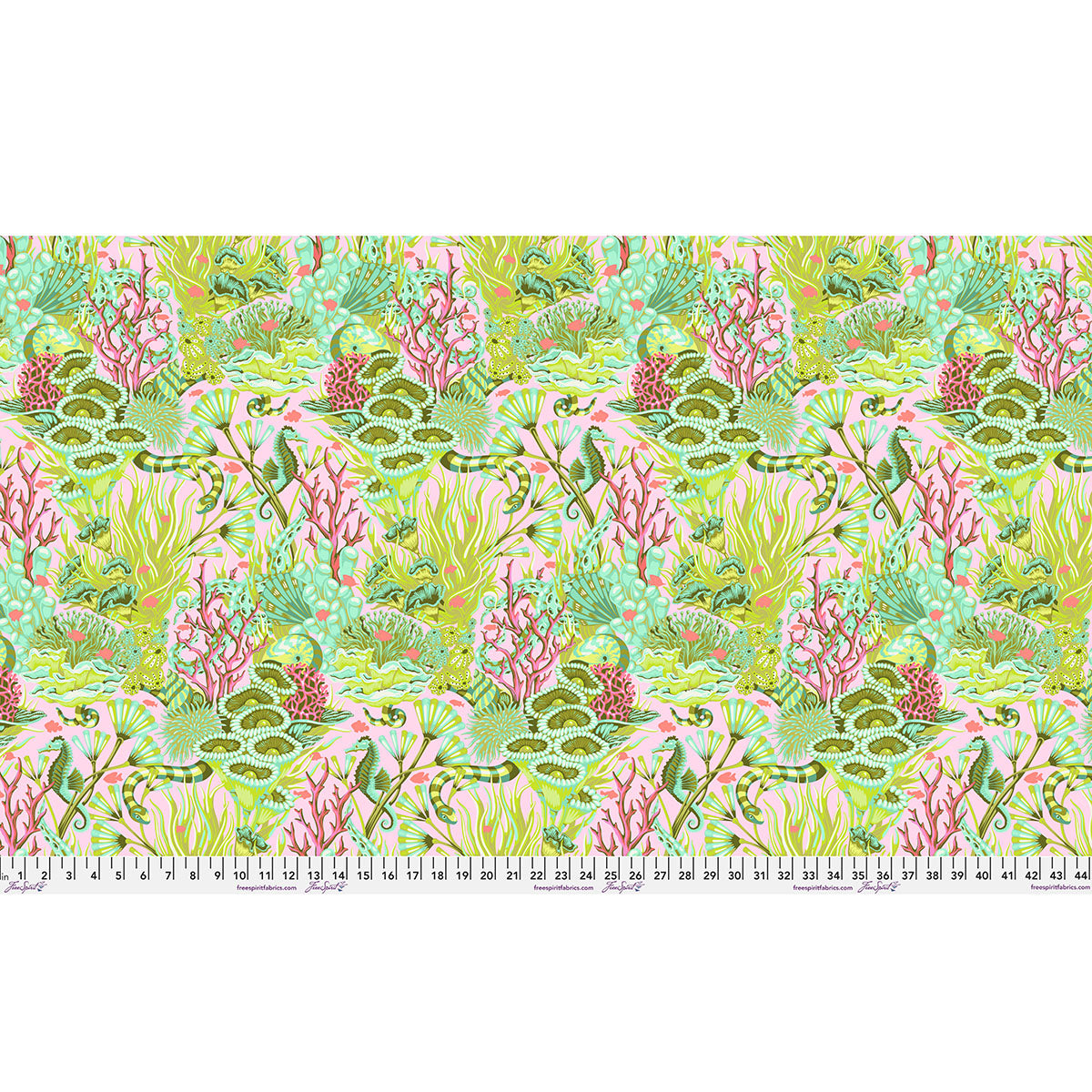 Tula Pink  Floral Reef Collection - Reef What You Sew Coralline - PWTP264.CORALLINE
