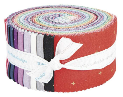 Sparkler  2.5-Inch Jelly Roll 40 pieces by Melissa Mortenson  for Riley Blake Designs