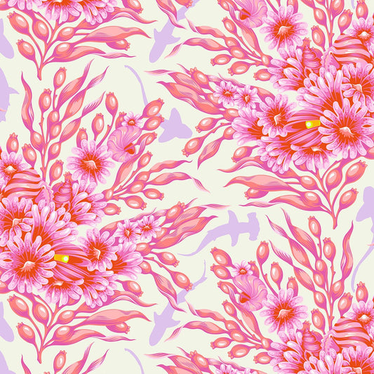 ** PRE ORDER - Tula Pink  Floral Reef Collection Shadow Sharks Delphine - PWTP267.DELPHINE