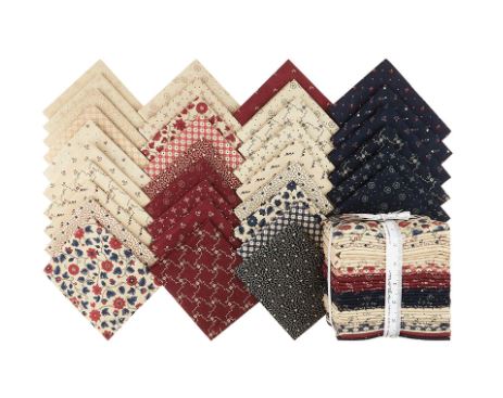 Freedom Road Fat Quarter Bundle by Kansas Troubles Quilters for Moda Fabrics