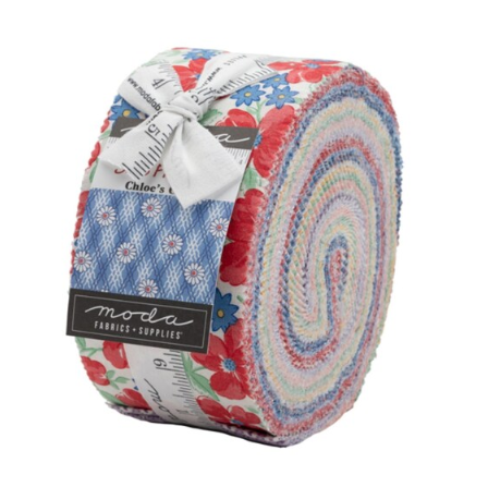 30's Playtime Jelly Roll by Chloe's Closet for Moda Fabrics