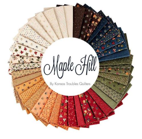 Maple Hill Fat Quarter Bundle by Kansas Troubles Quilters for Moda Fabrics
